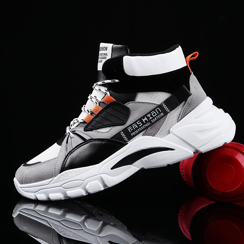 Pilates Yoga Block Exercises - Hightop Summer Men's Sport Shoes Man
