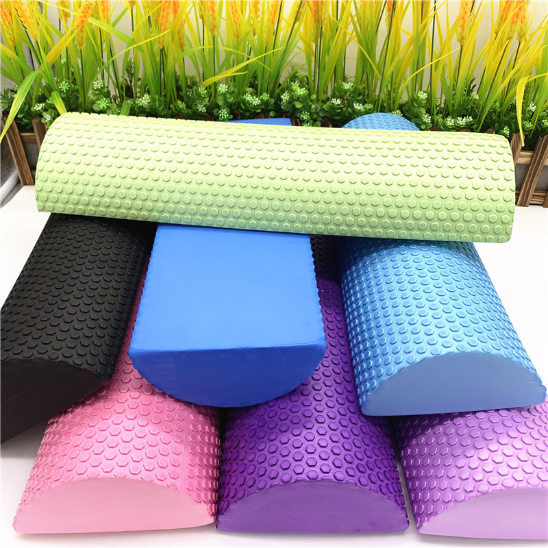 Pilates Yoga Reformer - 30/45cm Half Round EVA Massage Foam