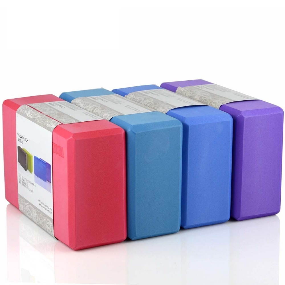 Pilates Yoga Block Exercises - 1pcs High Density 200G EVA Brick