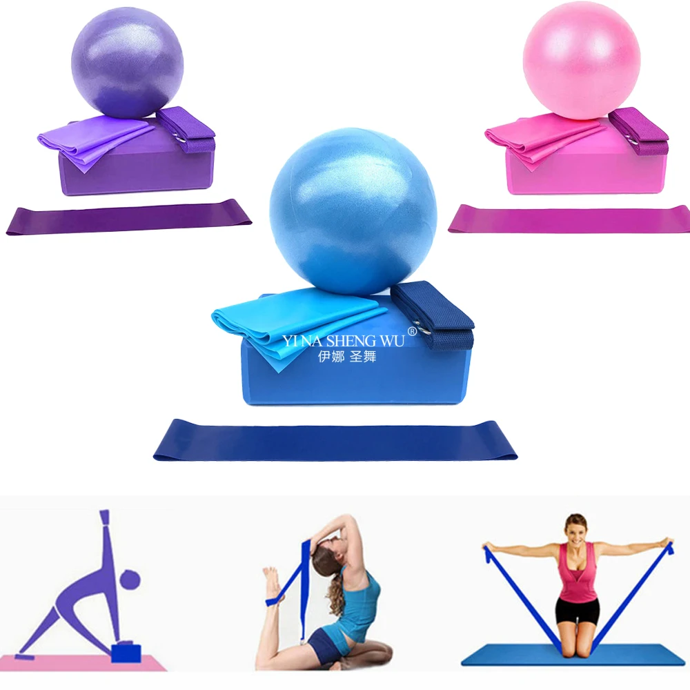 Yoga Starter Kit 5pc Set Yoga  - Pilates Yoga Block Exercises のレビューと価格