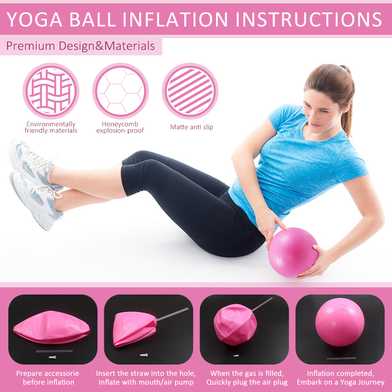 Pilates Ball Resistance Bands  - Pilates Yoga Ball Workout のレビューと価格