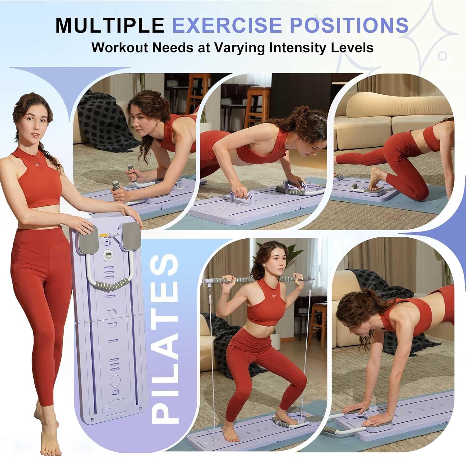 MultiFunctional Pilates Board  - Pilates Yoga Reformer のレビューと価格