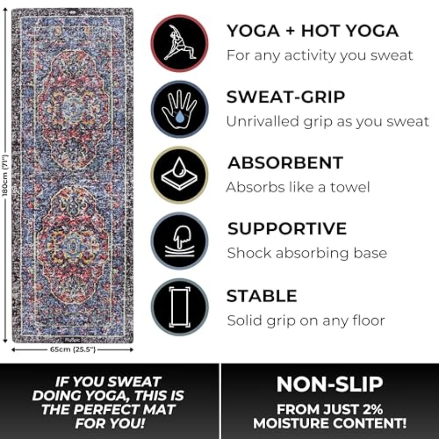 . All In One Yoga Mat Luxury S - Pilates Yoga Combo のレビューと価格