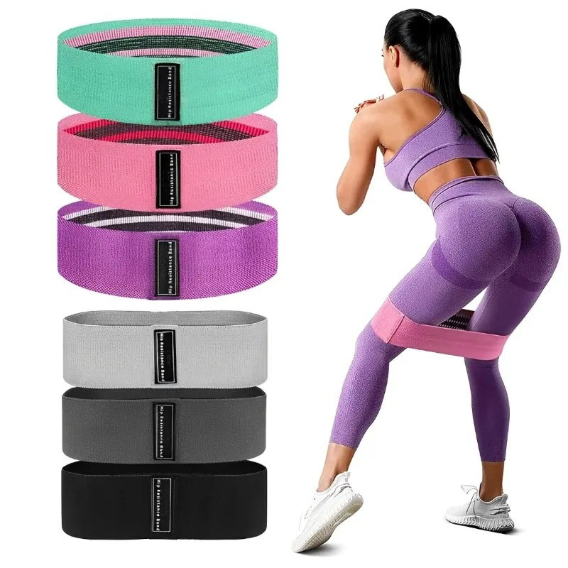3Pcs Fabric Resistance Hip Boo - Pilates Yoga Reformer のレビューと価格
