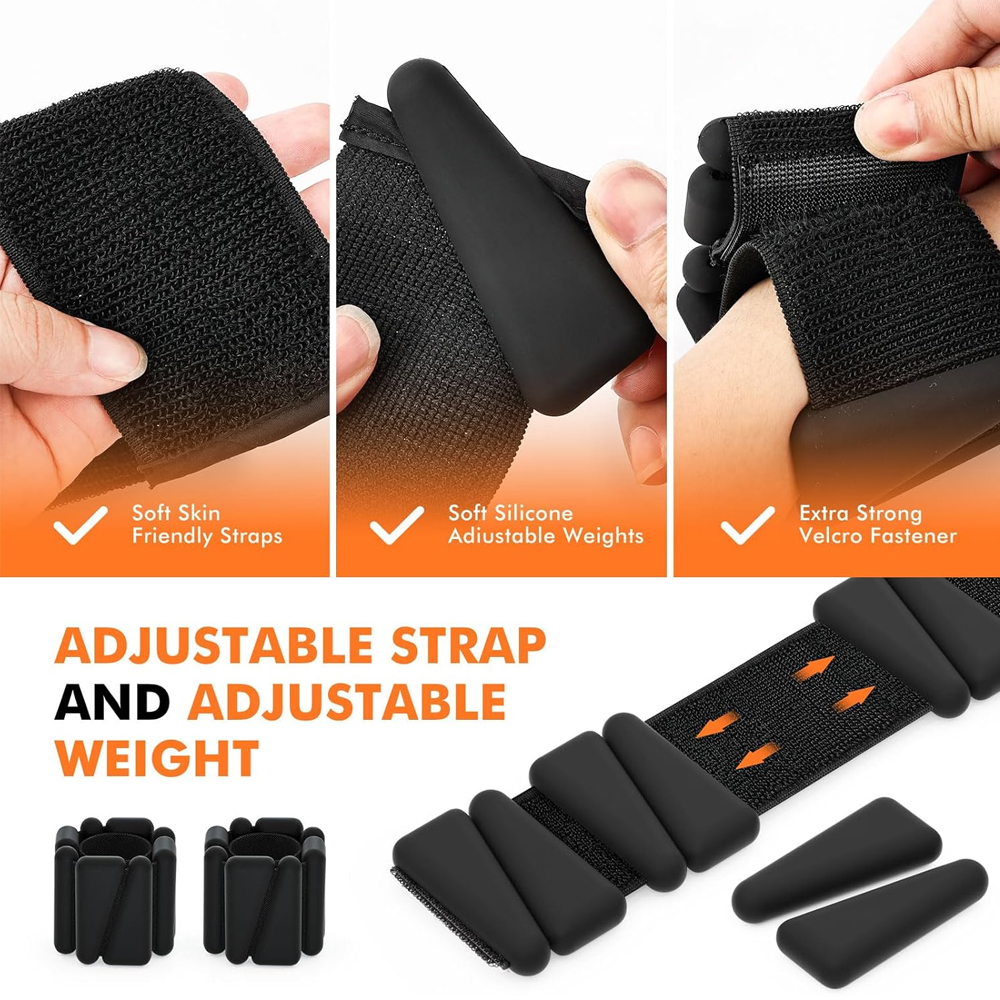 2LBS/4LBS Adjustable Silicone  - Pilates Yoga And Barre のレビューと価格