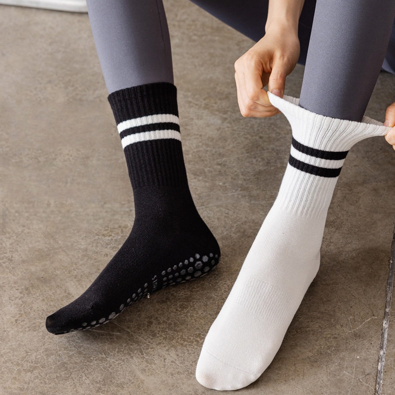 Women Non Slip Yoga Socks, Gri - Pilates Yoga And Barre のレビューと価格