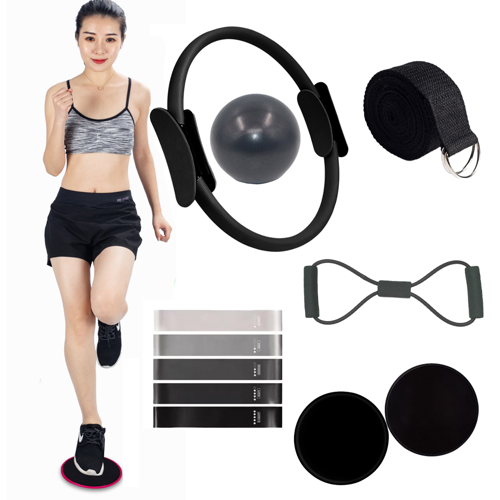 11Pcs Equipment Set Pilates Wo - Pilates Yoga Ball Workout のレビューと価格