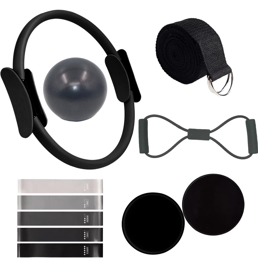 11Pcs Equipment Set Pilates Wo - Pilates Yoga Ball Workout のレビューと価格