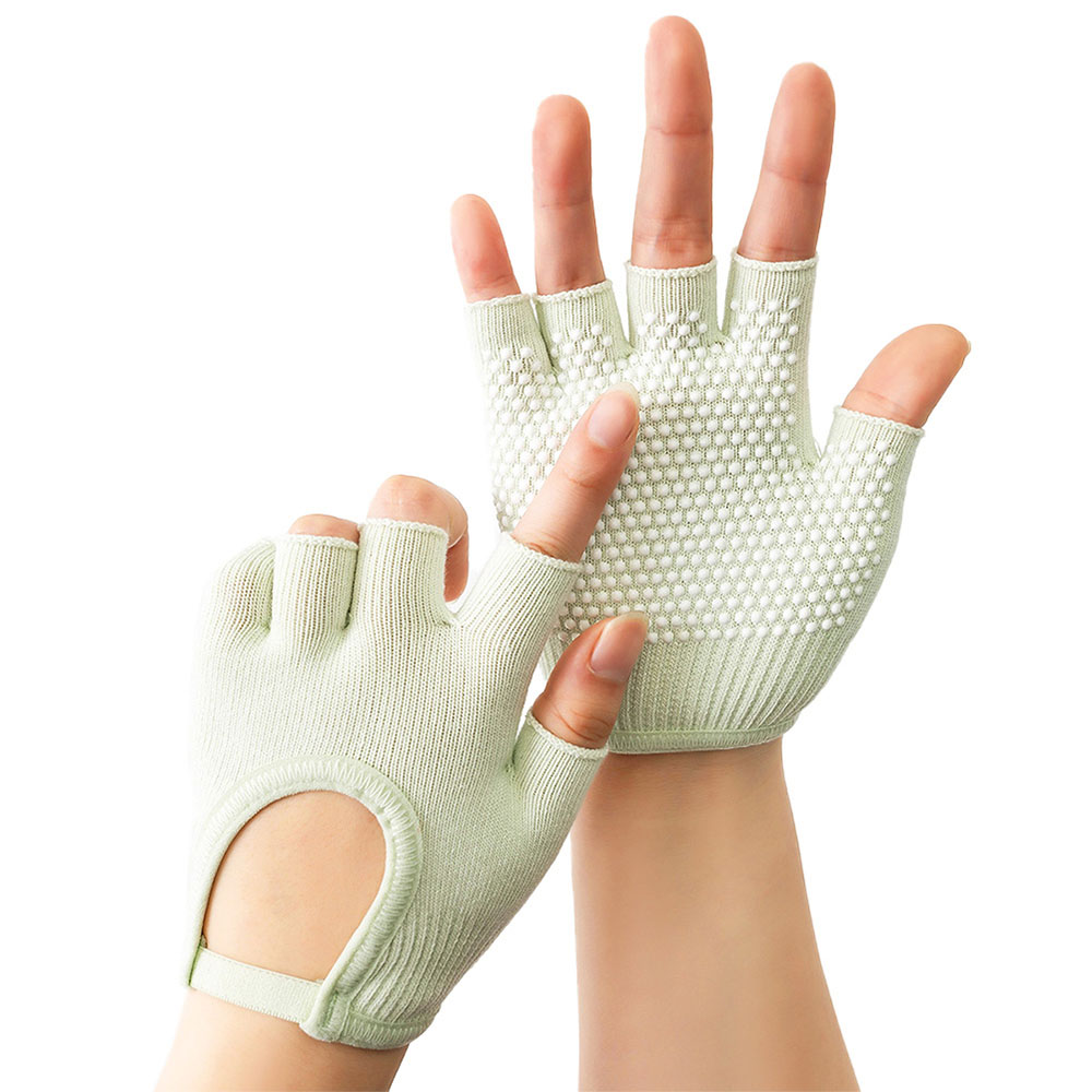 1Pair Half Finger Yoga Antisli - Pilates Yoga Aerial のレビューと価格