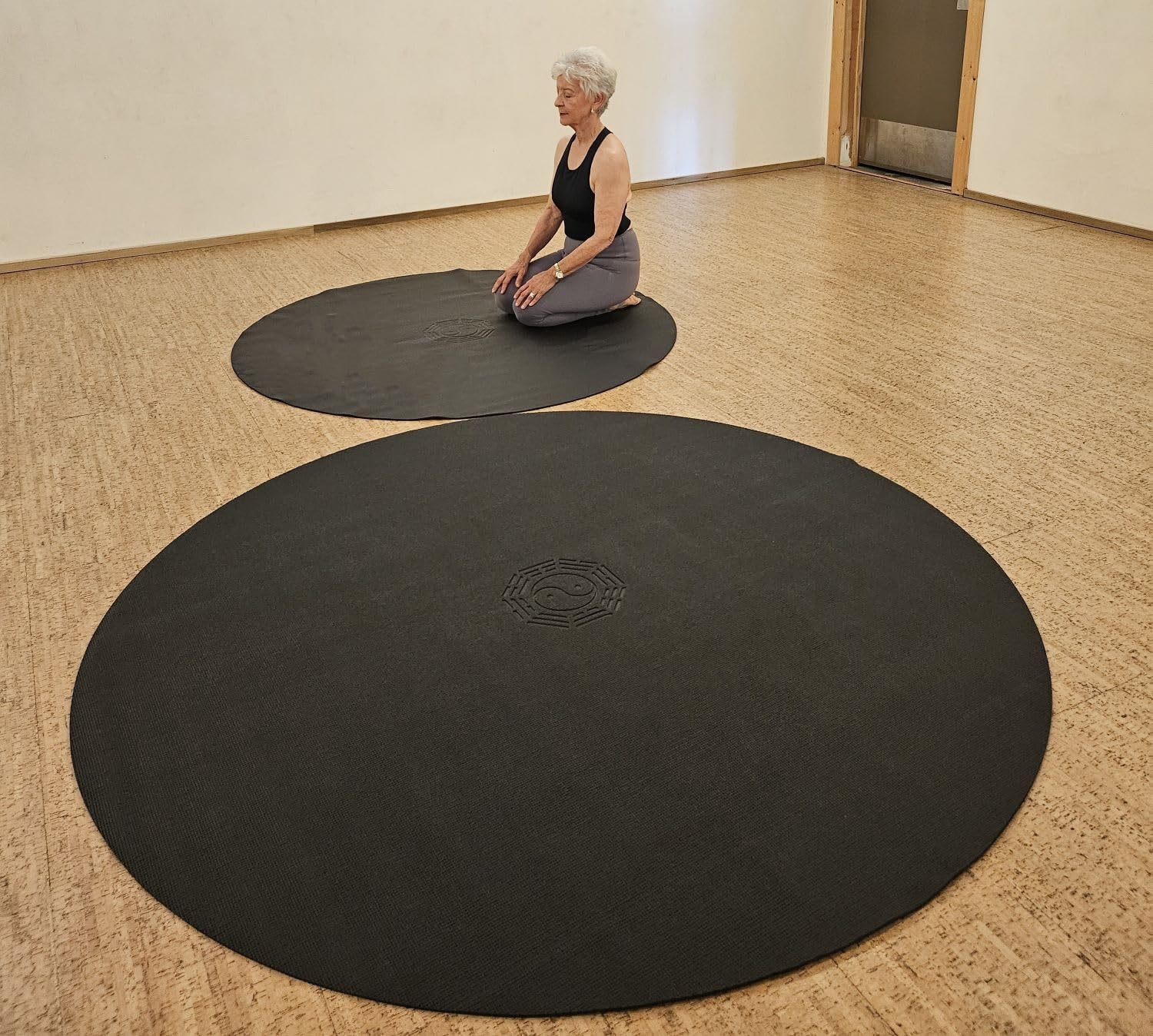 Large Circle Round TPE Yoga Ma - Pilates Yoga Taichi のレビューと価格