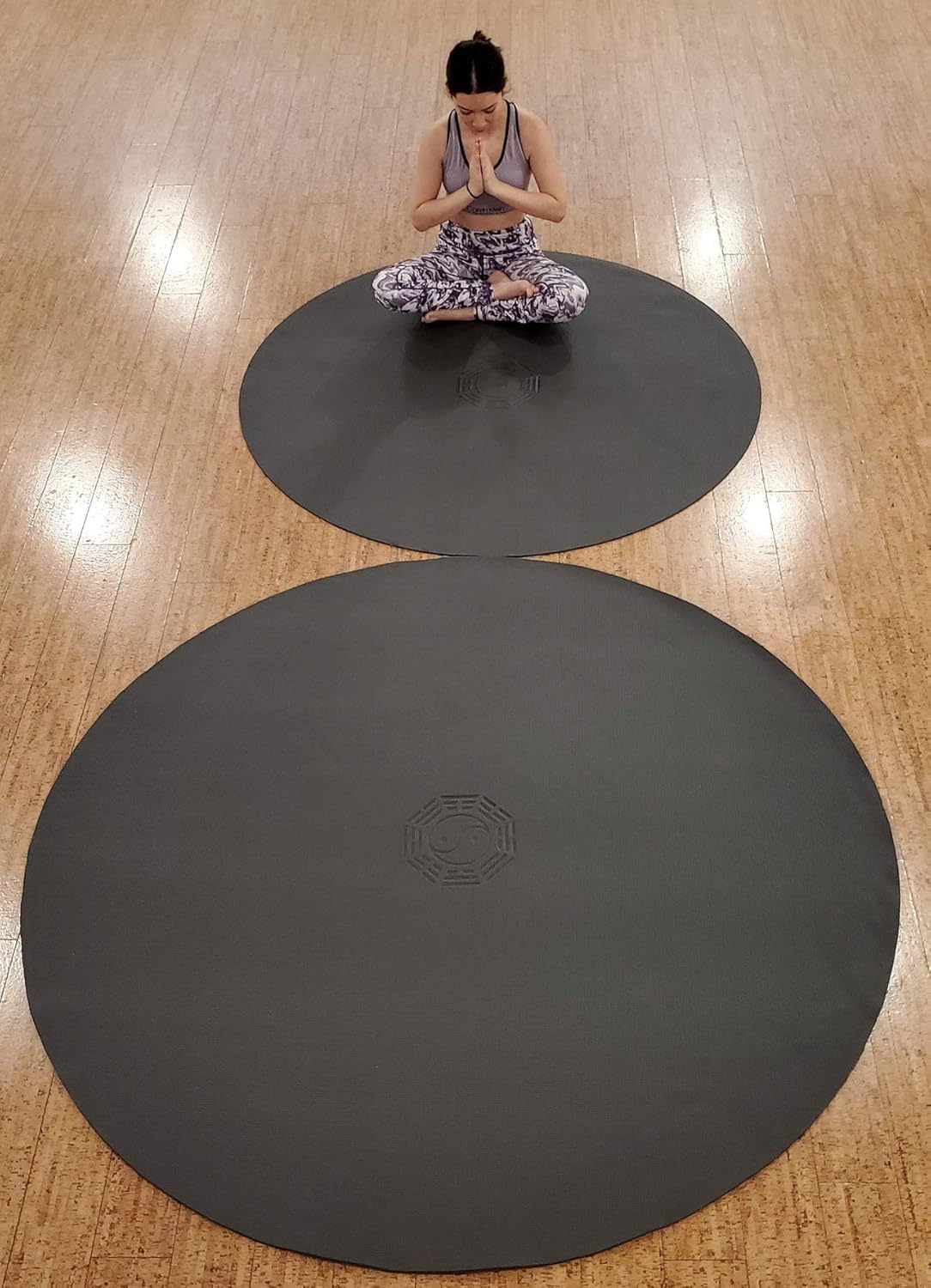 Large Circle Round TPE Yoga Ma - Pilates Yoga Taichi のレビューと価格
