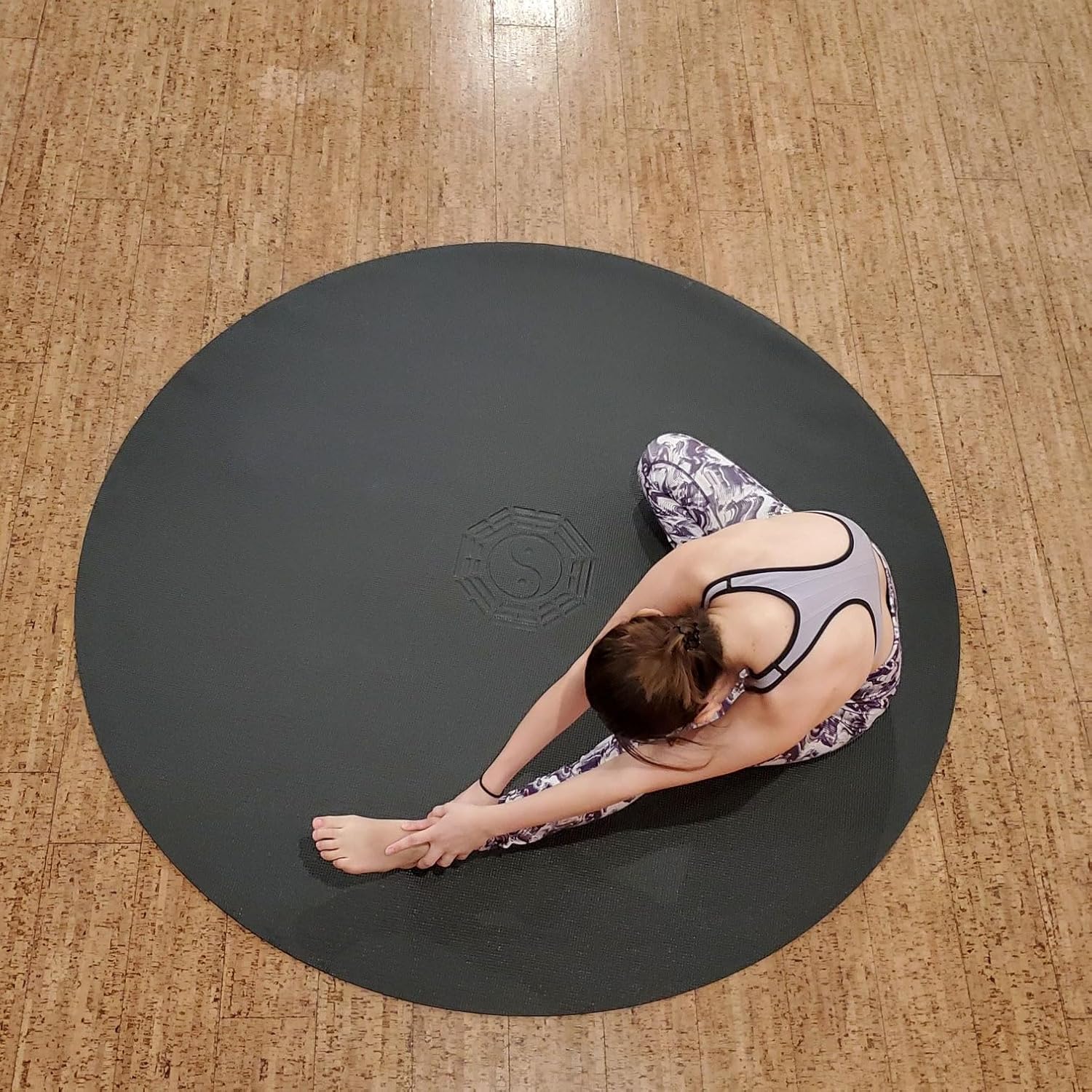 Large Circle Round TPE Yoga Ma - Pilates Yoga Taichi のレビューと価格