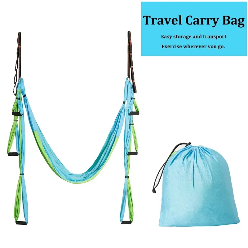 6 Handles Aerial Yoga Hammock  - Pilates Yoga Aerial のレビューと価格