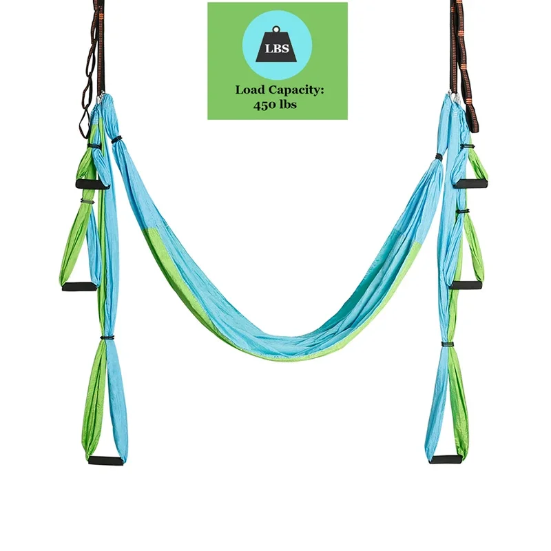 6 Handles Aerial Yoga Hammock  - Pilates Yoga Aerial のレビューと価格