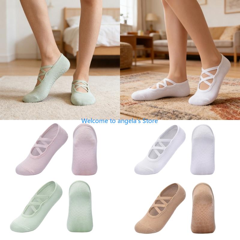 X4YC 2 Pairs Women's Strap Yog - Pilates Yoga And Barre のレビューと価格