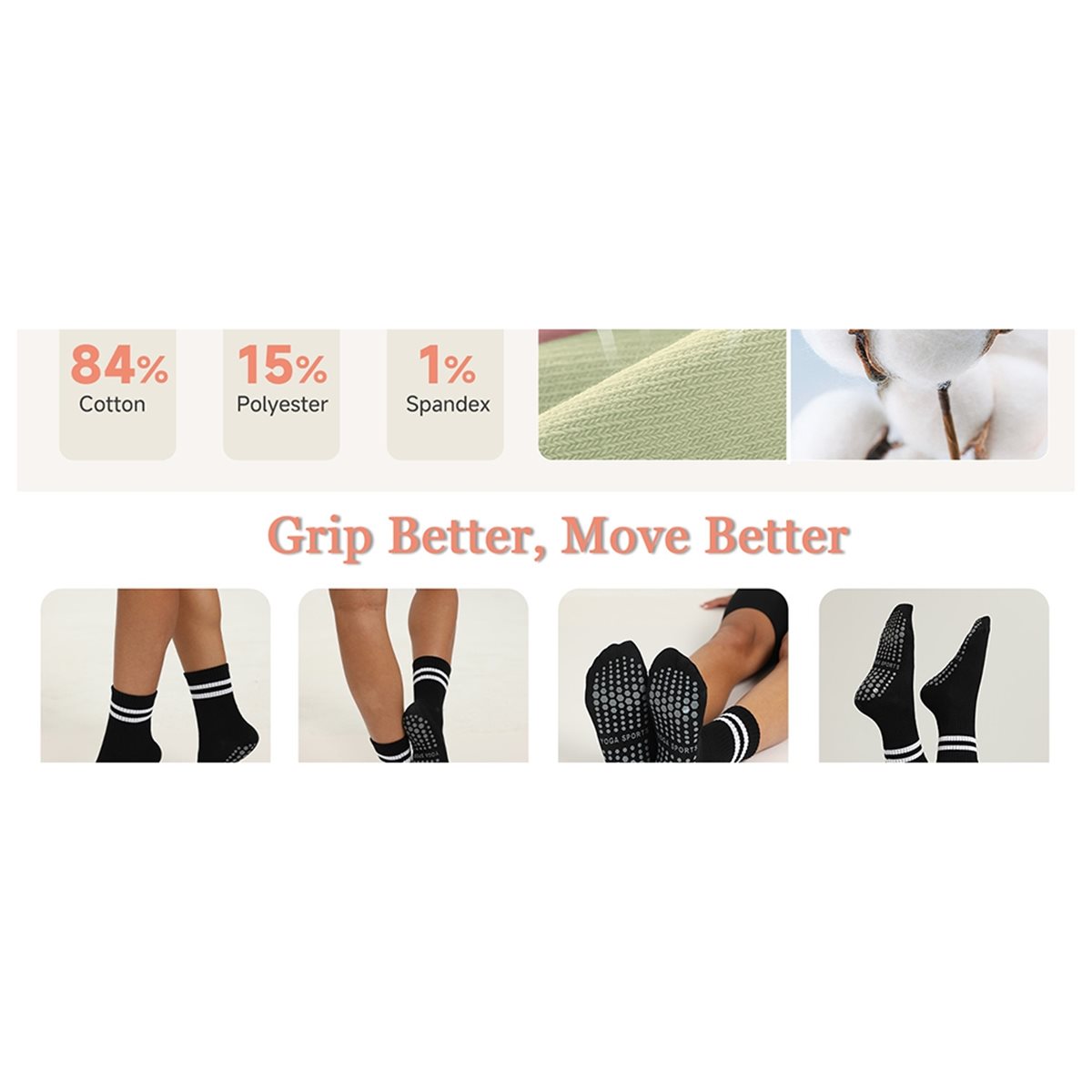 A10R Pilates Socks for Women w - Pilates Yoga And Barre のレビューと価格