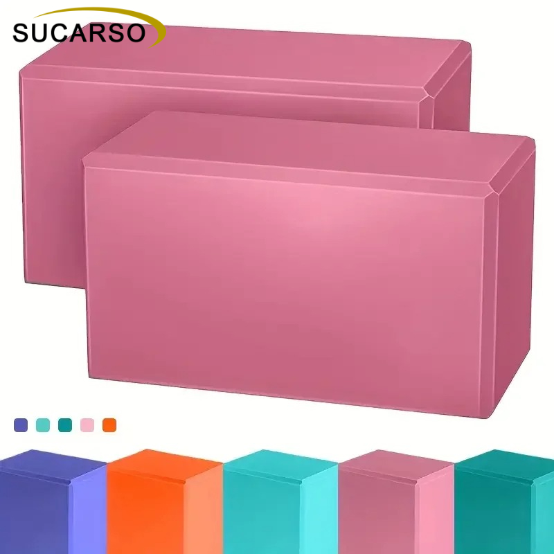 Yoga Building Blocks Cubes Pil - Pilates Yoga Block Exercises のレビューと価格