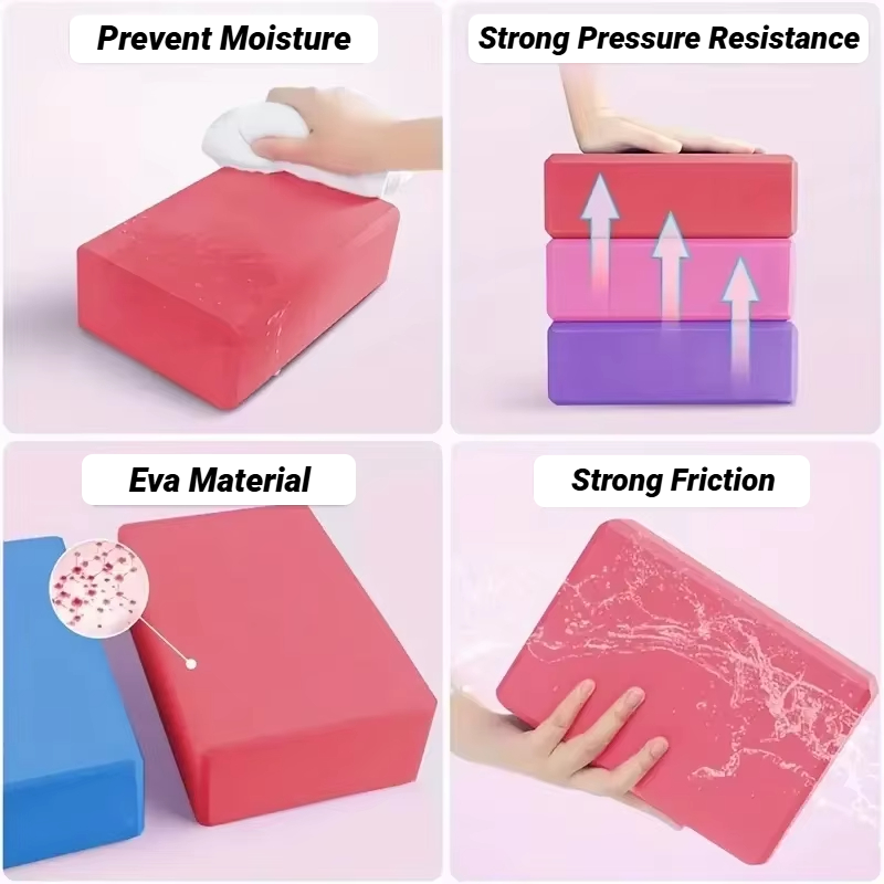 Yoga Building Blocks Cubes Pil - Pilates Yoga Block Exercises のレビューと価格