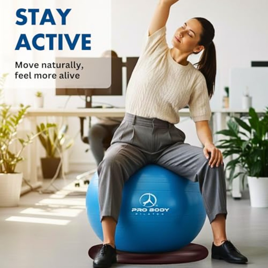 ProBody Pilates Yoga Ball Chai - Pilates Yoga Ball Workout のレビューと価格