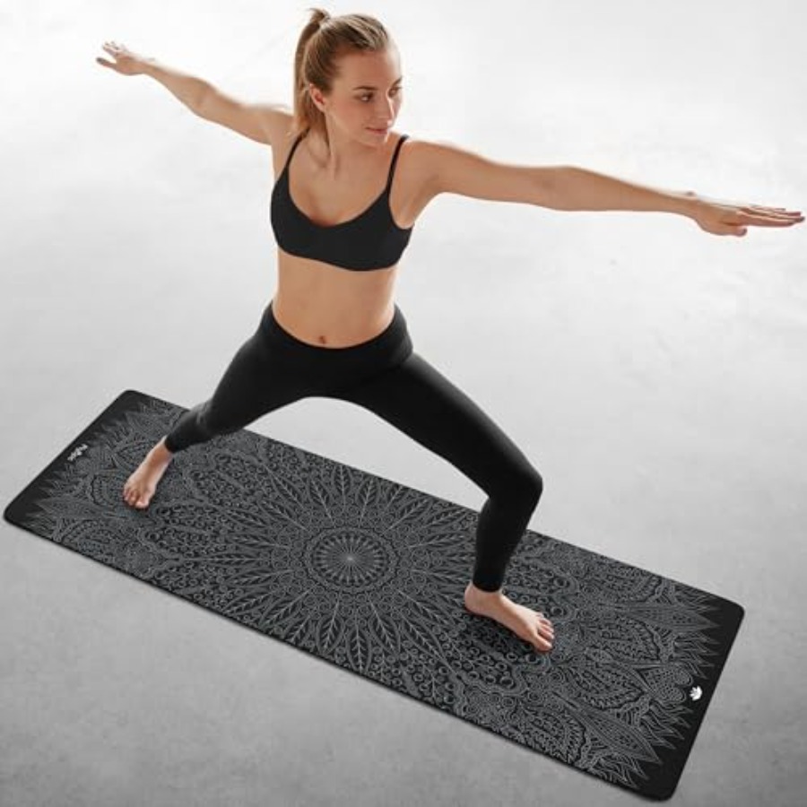 All In One Yoga Mat Luxury Swe - Pilates Yoga Combo のレビューと価格