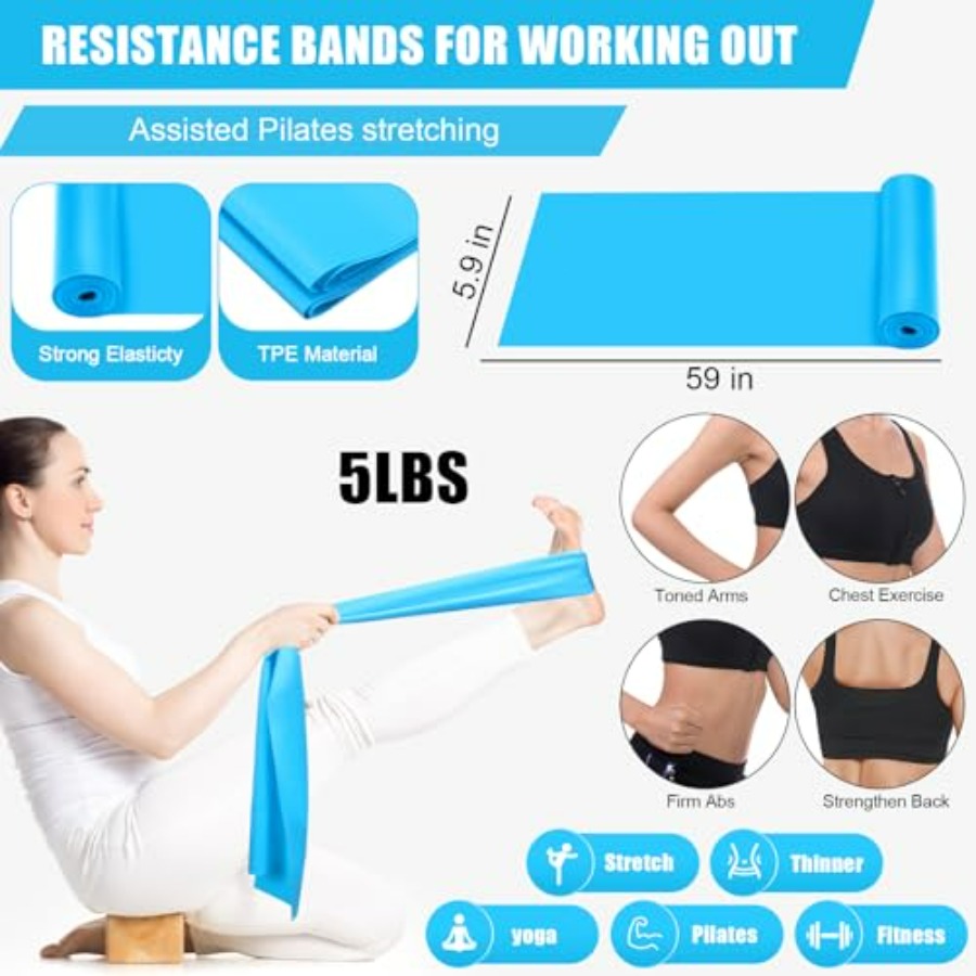 10 Pcs Pilates Ring Blocks Set - Pilates Yoga Ball Workout のレビューと価格