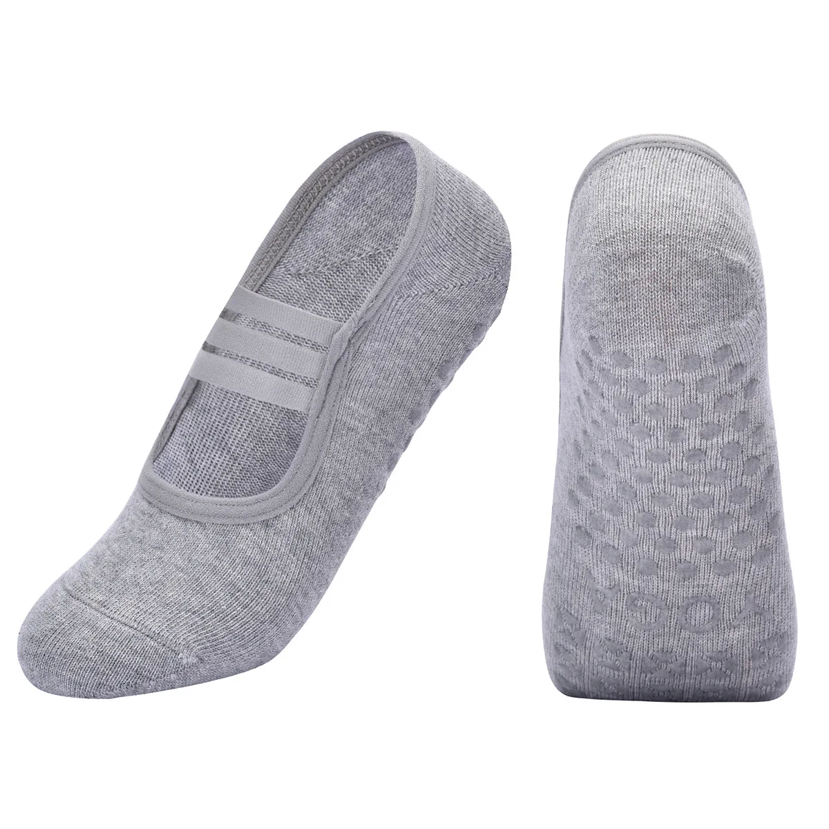 Silicone Non-slip Yoga Socks W - Pilates & Yoga Unleashed Studio Tuckahoe のレビューと価格