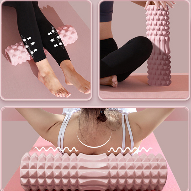 Yoga Foam Roller Set Muscle Ma - Pilates Yoga Block Exercises のレビューと価格