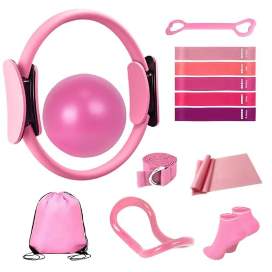 Pilates Equipment Kit for Wome - Pilates Yoga Ball Workout のレビューと価格