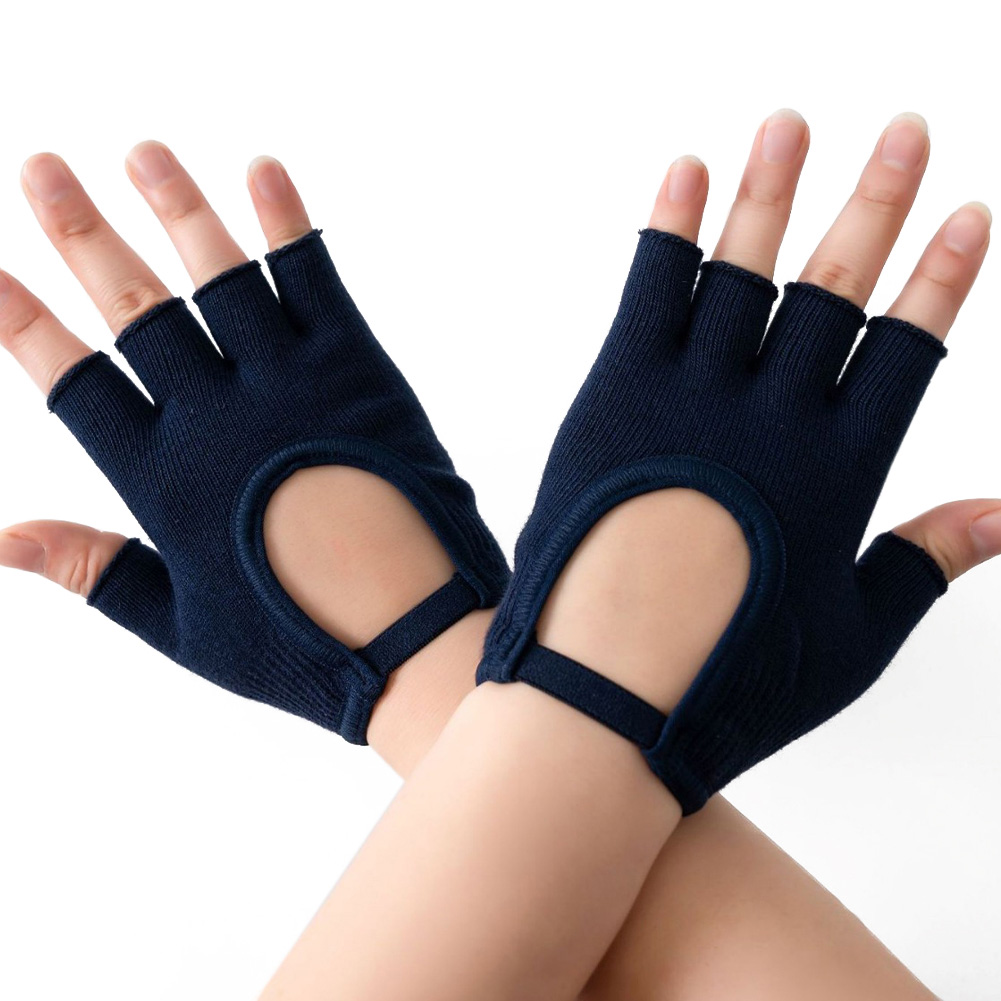 1Pair Half Finger Yoga Antisli - Pilates Yoga Aerial のレビューと価格
